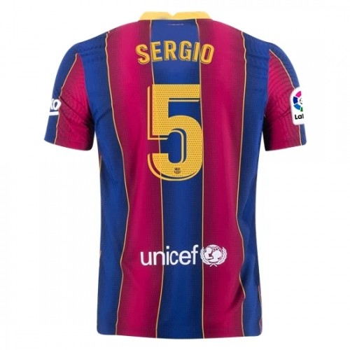 FC Barcelona Dres Sergio Busquets 5 Domaći 2020/21 Kratkih Rukava FC Barcelona Dres Sergio Busquets 5 Domaći 2020/21 Kratkih Rukava